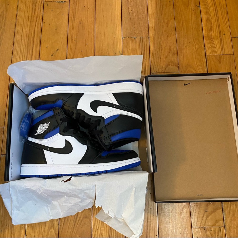 Jordan 1 high Royal toe